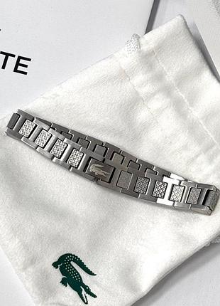 Браслет lacoste (silver) 6