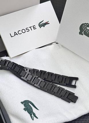 Браслет lacoste (silver) 2