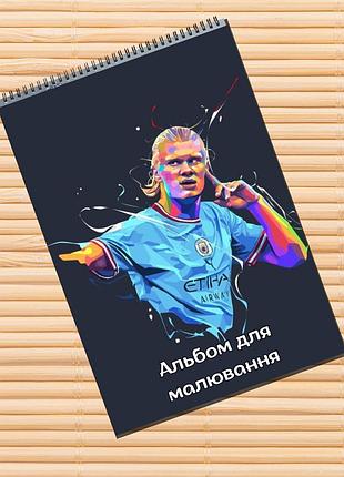Альбом для рисования ерлинг холанн erling haaland (31635)