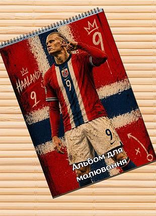 Альбом для рисования ерлинг холанн erling haaland (31643)