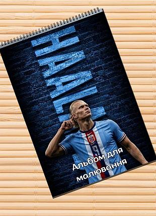 Альбом для малювання ерлінг голанн erling haaland (31647)