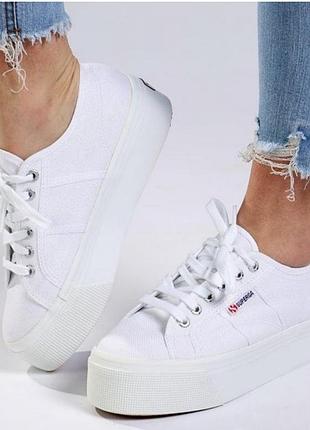 Крутые кеды, мокасины, мокасины superga оригинал. размер по бирке 40.