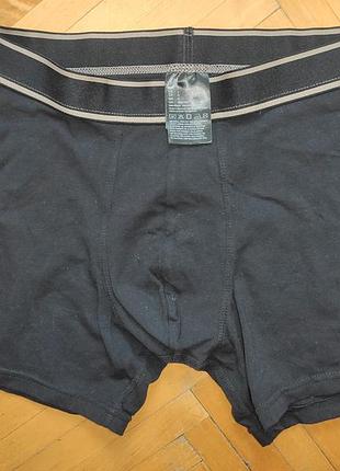 Нові сток стильні чоловічі боксери h&m чорного кольору з еластичним поясом.л