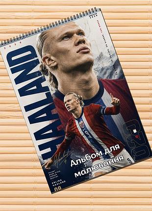 Альбом для малювання ерлінг голанн erling haaland (31641)