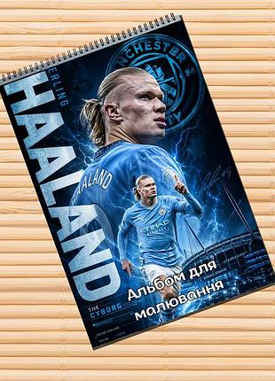 Альбом для малювання ерлінг голанн erling haaland (31642)