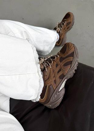 😍 женские кроссовки asics gel-kahana t nexus brown premium (8)