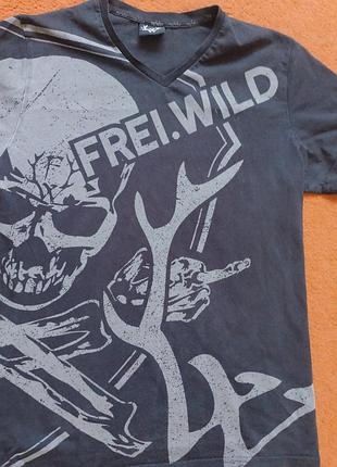 Футболка frei.wild с интересным принтом