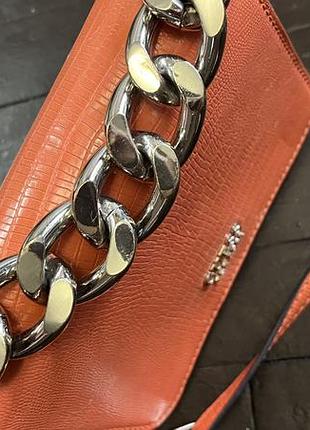 Сумка guess помаранчевого кольору