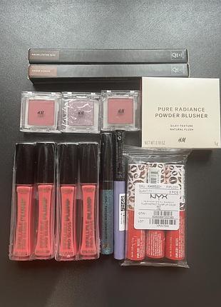 Лот нової косметики від h&m, l’oreal, nyx.