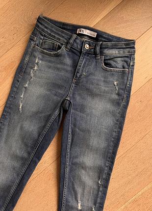 Скіні джинси zara 34