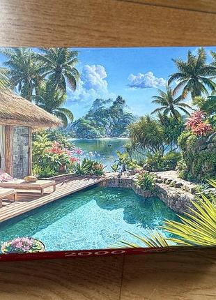 Пазл cherry pazzl "tropical vacation", 2000 элементов