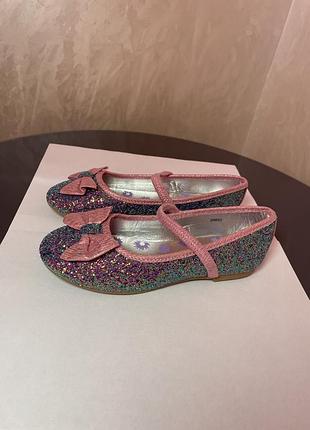 Туфельки балетки lilley sparkle, 33 розмір
