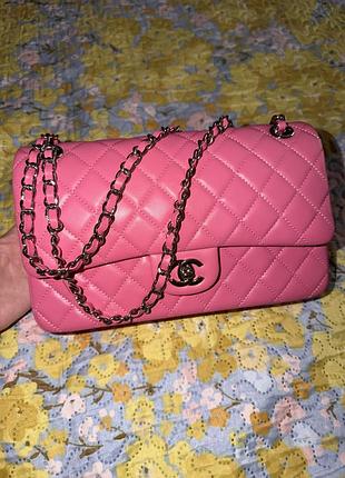 Сумка chanel розова