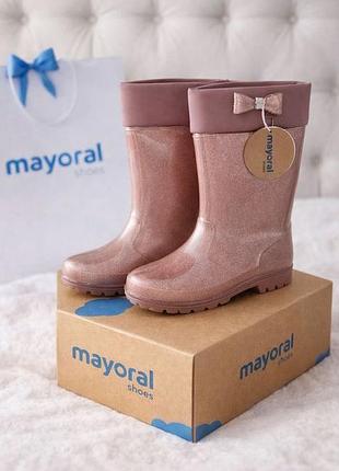 Гумачки mayoral  розмір 34 гумові чоботи