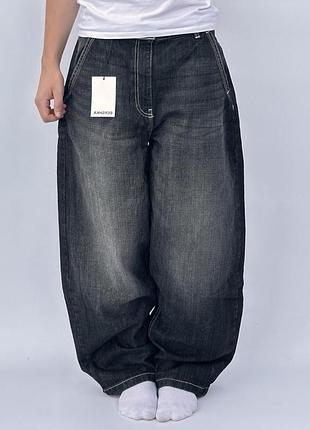 Широкі джинси bershka skater jeans бершка скейтер супер беггі baggy