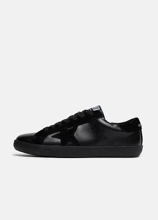 Мужские кеды golden goose black