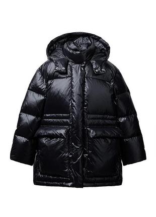 Дитячий пуховик куртка перо/пух zara