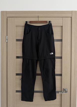 Трекінгові карго штани трансформери the north face black (outdoor)