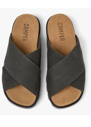 Минималистичные летние шлепанцы (сандалии-слайдеры) camper brutus