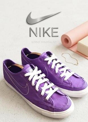 Жіночі нові великі  кросівки,текстильні кеди nike,модель nike wmns go canvas р.42