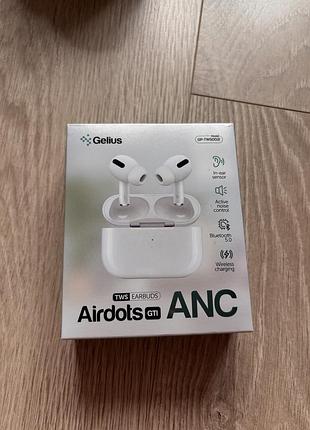Навушники gelius airdots gti anc на запчастини / під відновлення / новий кейс