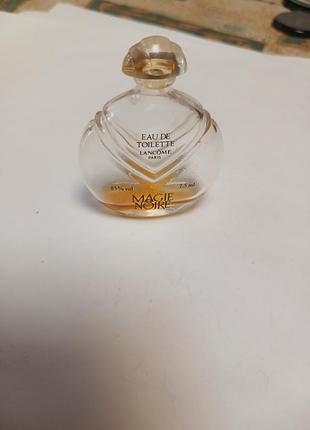 Magie noire lancome залишки парфюму 7,5 мл