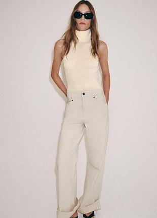 Джинси zara wide leg comfort s,m, l 36, 38, 40