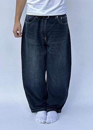 Широкі джинси bershka baggy бершка беггі штани skater скейтер баггі