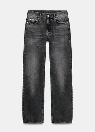 Джинси zara модель straight leg
