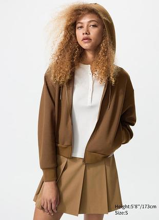 Худі  uniqlo dry sweat на  блискавці