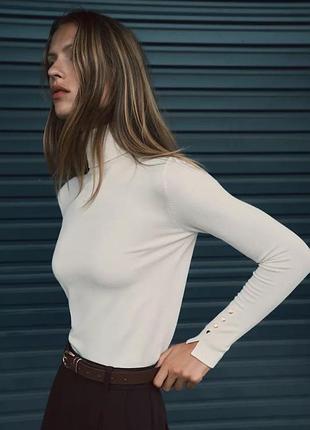 Гольф реглан водолазка светр кофта zara