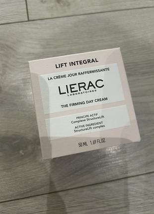 Зміцнюючий денний крем lierac lift integral, об'ємом 50 мл.