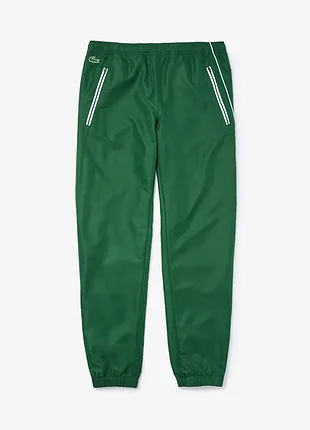Чоловічі штани від костюму tracksuit lacoste men sport dissimilar tennis white / green