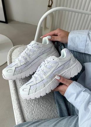 кроссовки nike p-6000 white женские белые сетка y2k новые