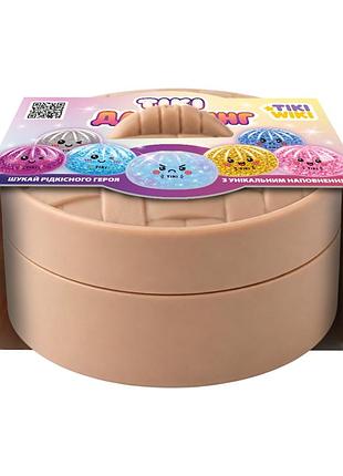 Антистресс игрушка-сквиш тики дамплинг tiki wiki jc-bs0506 габариты игрушки 8x8x5 см