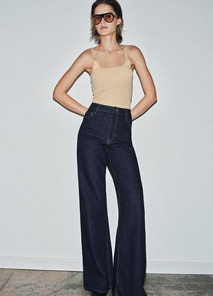 Джинсы zara wide leg xs, s, m, l 34, 36, 38 размеры