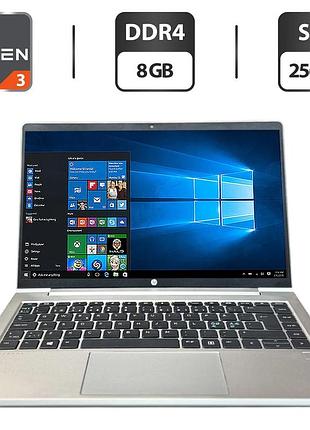 Ультрабук hp probook 445 g8 / 14" (1920x1080) ips / amd ryzen 3 5400u (4 (8) ядра по 2.6 - 4.0 ghz) / 8 gb ddr4 / 256 gb ssd / amd