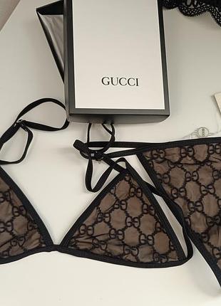 Купальник в стиле gucci