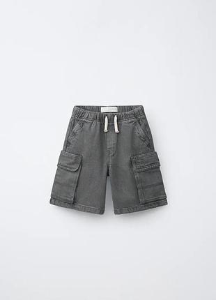 Шорти шорти-карго zara