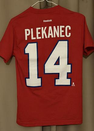 Футболка nhl montreal canadiens tomas plecanec #14