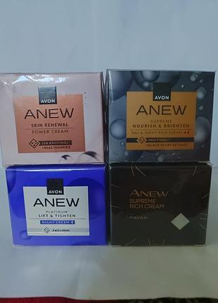 Креми для обличчя серії anev
