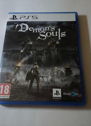 Диск игра demons souls ps5 playstation 5 game demon souls пс5 лицензия sony пс5 slim pro play station
