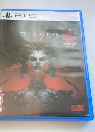 Диск игра diablo 4 ps5 playstation 5 game диабло пс5 лицензия sony пс5 slim pro play station