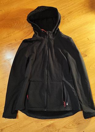,худі spyder active waffle grid full zip hoodie