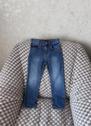 Джинси на хлопчика h&m 110