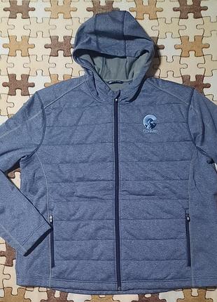 Чоловіча гібридна куртка софтшелл cutter & buck evoke eco, р. xxl (нова)