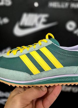 Кроссовки женские adidas sl 72 og green jh7391(оригинал)размер 382⁄3-24,5см.
