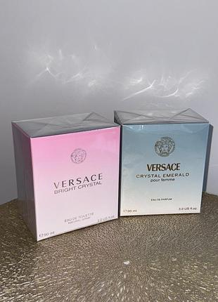 Набір ароматів versace парфуми італія 2 шт версаче духи