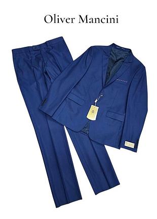 Мужской костюм oliver mancini slim fit