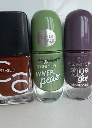 Лак для нігтів з ефектом гель-лаку catrice essence